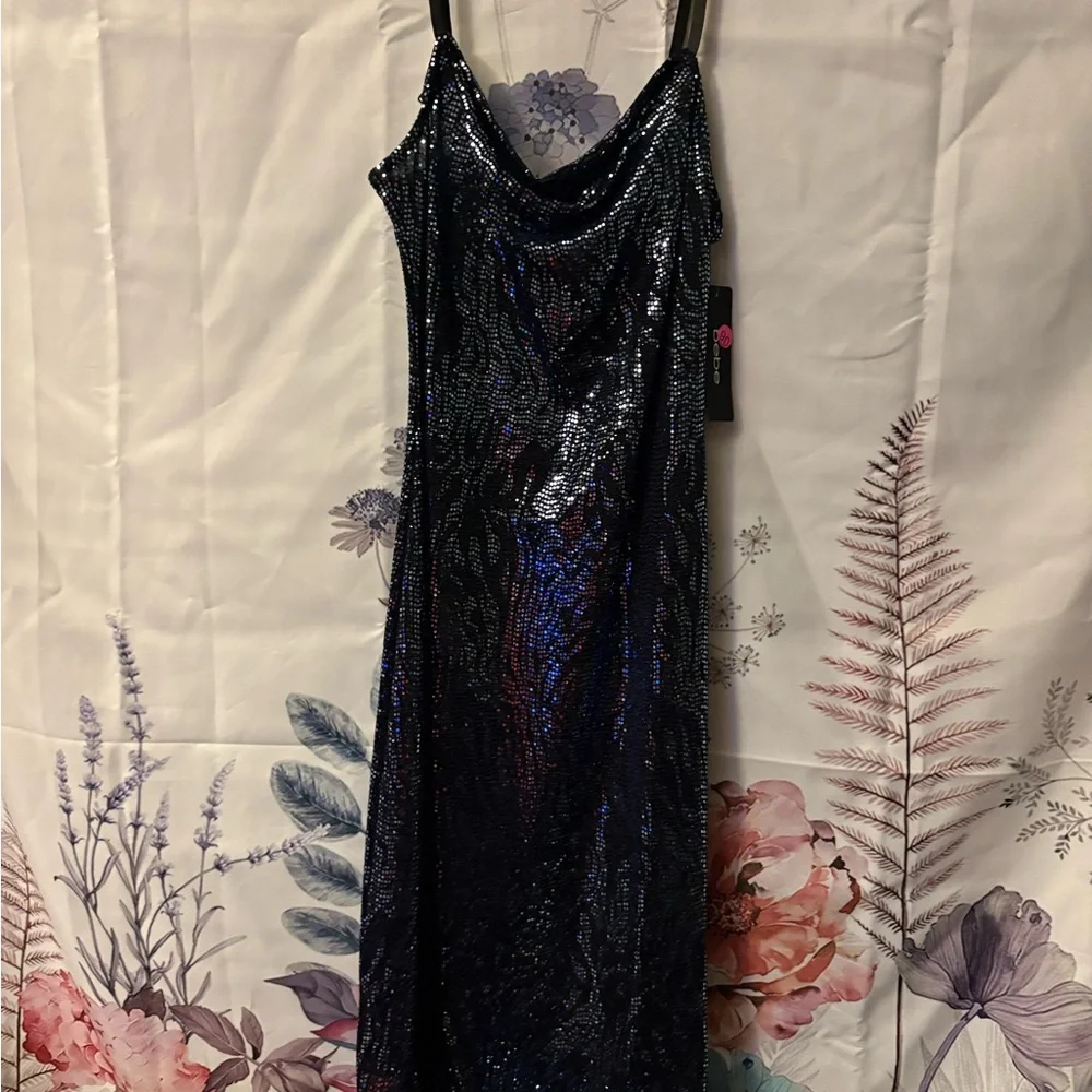 Bebe Sparkling Sequin Dress - Picture 3 of 4